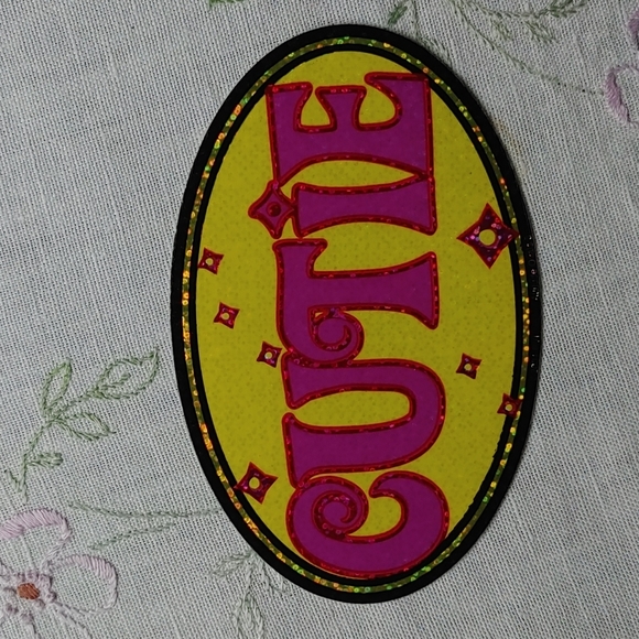 ♦️3 for $15 Y2K Vintage Holographic Cutie Sticker - Picture 2 of 11